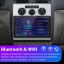 Junsun Autoradio für VW Touran mit großem Touchscreen, Bluetooth-Menü und Freisprechfunktion im Armaturenbrett.