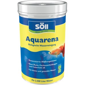 Söll Dr. Roths Aquarena 250g für klares Aquariumwasser und biologische Wasserreinigung.