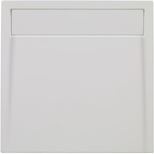 Ottofond Duschwanne Plateau Quadrat 100 cm x 100 cm Weiß