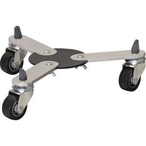 Wagner Pflanzenroller Sun City Small 0817: Rolluntersetzer aus Stahl mit drei Rollen.