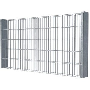 Floraworld Zaungabione Basis-Set zum Einbetonieren Verzinkt 103 cm