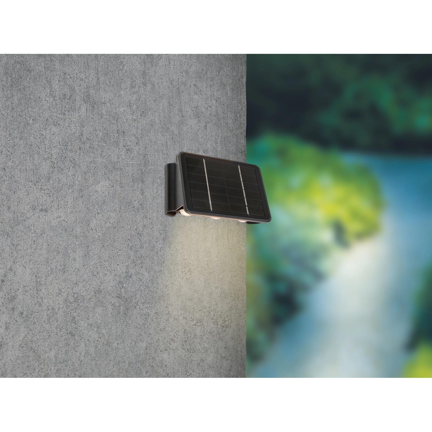 LED SolarWandleuchte Cariati 17 cm x 11 cm x 6,5 cm kaufen bei OBI