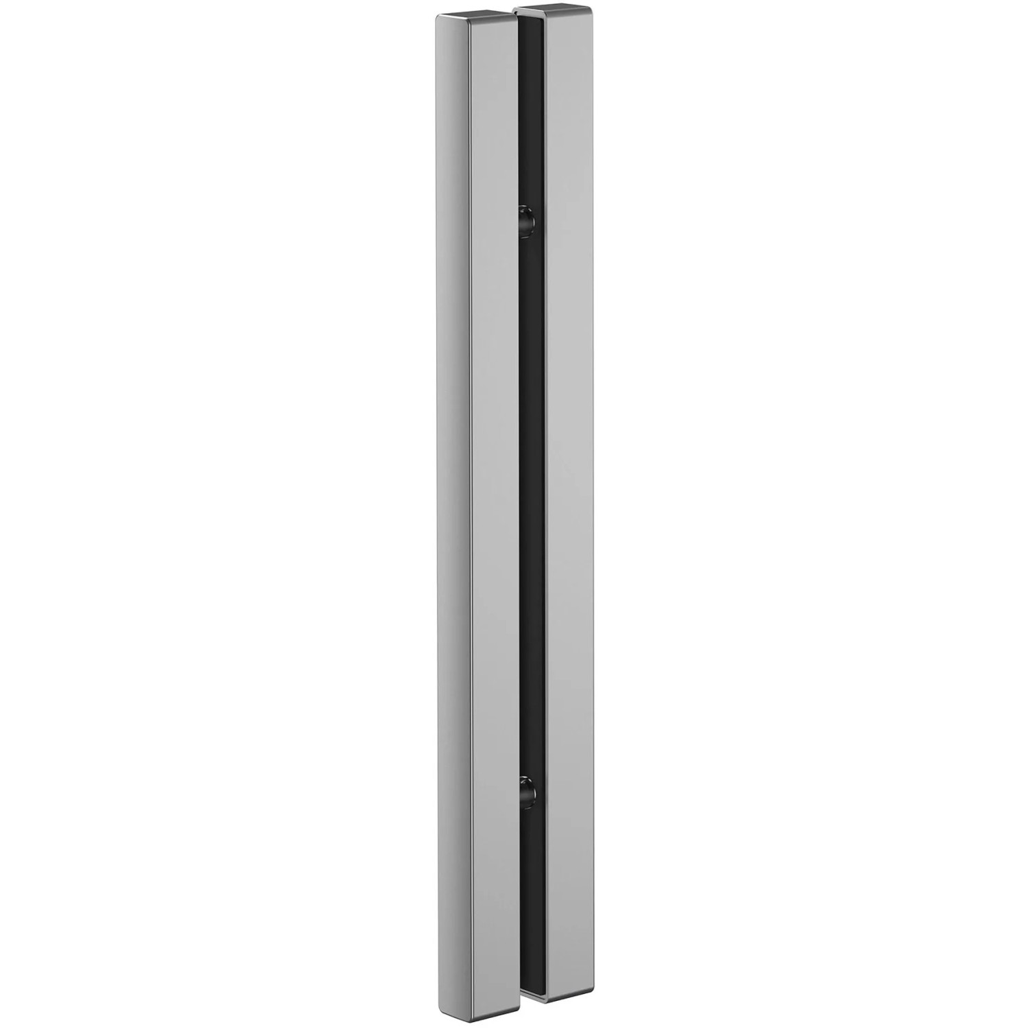 Detailaufnahme Schulte ExpressPlus Eckeinstieg Kristall/Trend Chromoptik, klar hell