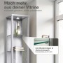 Glasboden-Erweiterungsset für Vitrine (4er Set) mit ESG-Glas und Bodenträgern.