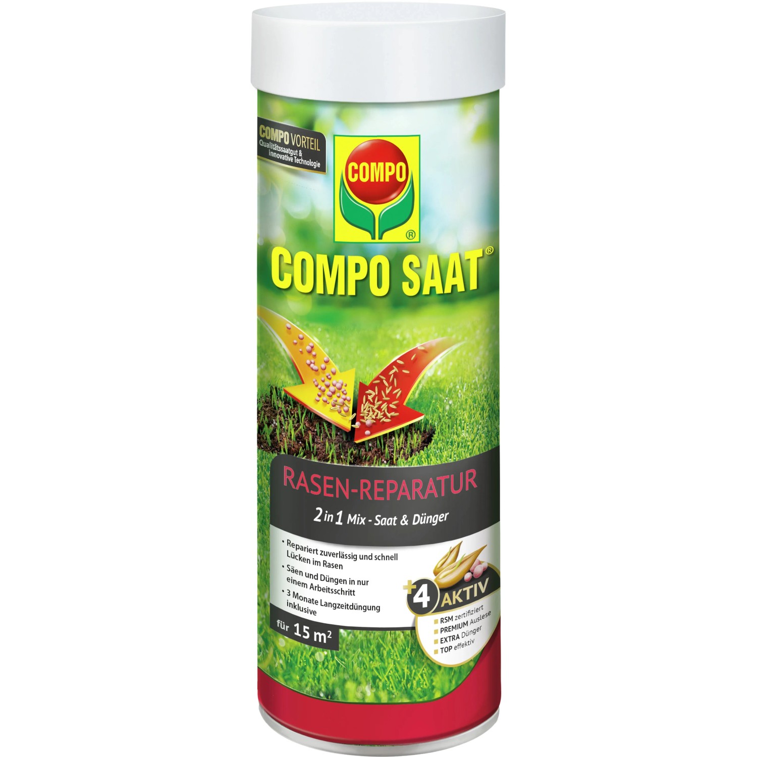 Compo Saat Rasen-Reparatur-Mix Samen und Dnger 360 g fr 15 m kaufen bei  OBI