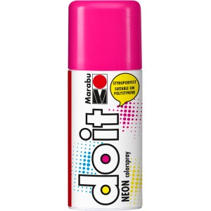Marabu do it Colorspray Neon Pink, 150ml Dose Buntlack-Spray für Bastel- und Heimwerkerprojekte.