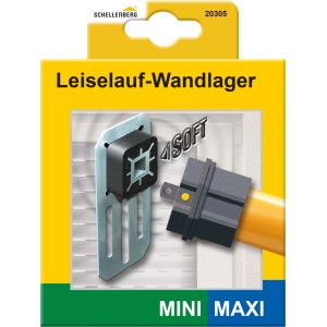 Schellenberg Leiselauf-Wandlager-Set für Rollläden, zur Geräuschreduzierung im Rollladenkasten.