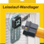 Schellenberg Leiselauf-Wandlager-Set für Rollläden, zur Geräuschreduzierung im Rollladenkasten.