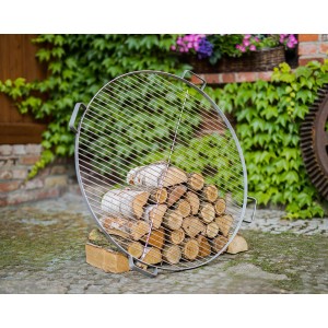 CookKing Grillrost Ø 60cm mit Griffen, Edelstahl, für Feuerschalen. Grillzubehör.