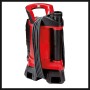 Einhell GE-DP 6935 A ECO Schmutzwasserpumpe in Rot und Schwarz mit Kabelaufwicklung.