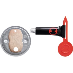 Tesa Power Kit BK20 Adapter-Set für Bad-Accessoires ohne Bohren: Adapter, Kleber, Inbus.