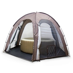 Steinbach Whirlpooldach, beige, 350x290x220 cm, mit Whirlpool. Zubehör für optimalen Schutz und Privatsphäre.