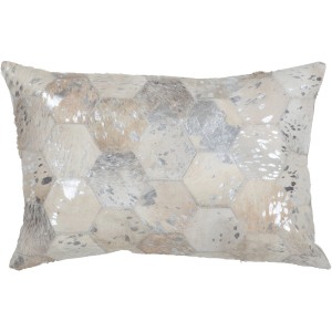 Kissen Masque 410 Grau-Silber 40 cm x 60 cm