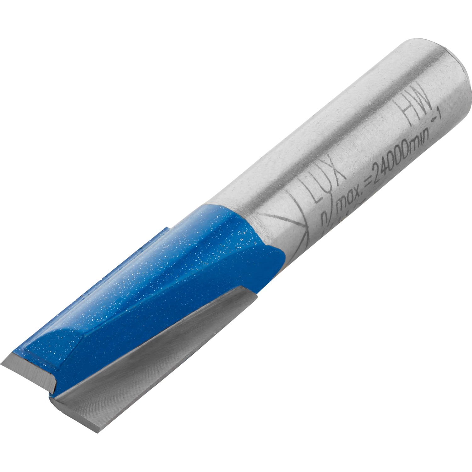 LUX HM Bohrnutenfräser, 10 mm Durchmesser, für Oberfräsen zum Nuten fräsen in Holz.