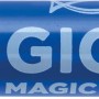 Blauer Giotto Magic Lettering Fasermaler mit speziell geformter Spitze.