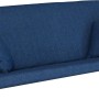 Angerer Hollywoodschaukel Auflage Smart Denim mit 4 Kissen, Bezug abnehmbar.