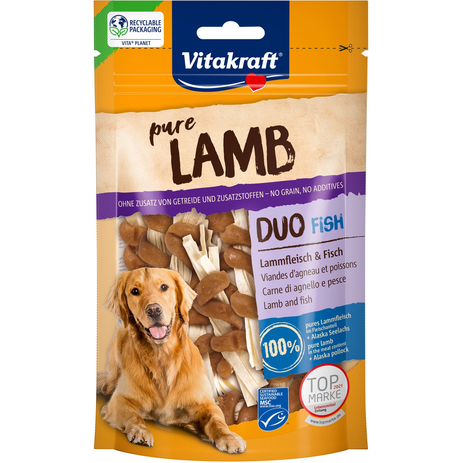 Vitakraft Pure Duo Lammfleisch und Fisch 80 g fr Hund kaufen bei OBI