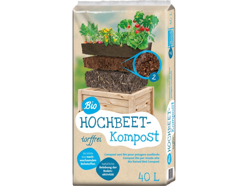 Floragard Universal Bio HochbeetKompost 40 l kaufen bei OBI