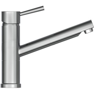 Schütte Spültischarmatur Unicorn Chrom mit herausziehbarem Auslauf.