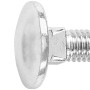 Verzinkte LUX Schlossschraube M6 x 20 mm mit Vollgewinde, 100er Pack.