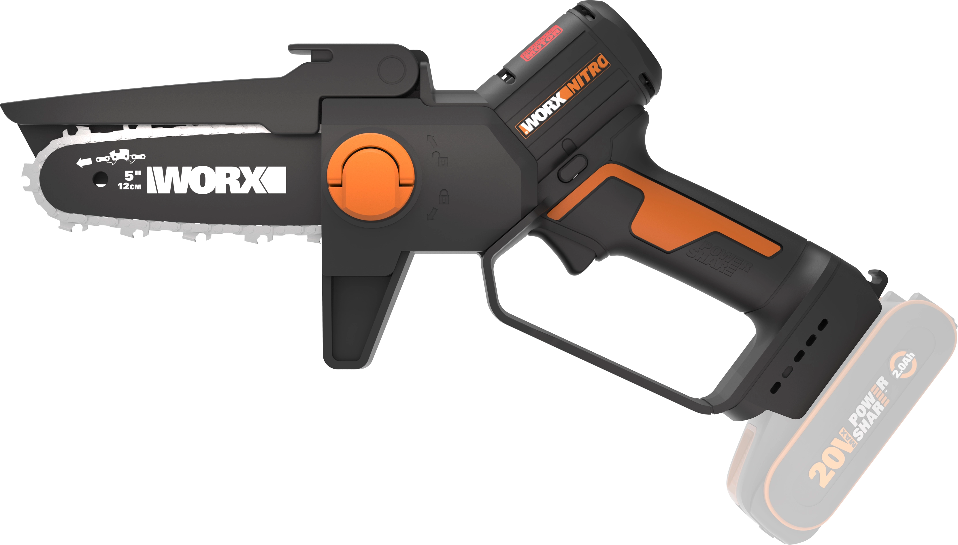 Worx Einhand Asts ge WG325E.9 20 V ohne Akku und Ladeger t kaufen