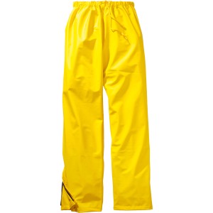 Gelbe Scheibler PU-Regenhose für Arbeitskleidung, Größe XXXL.