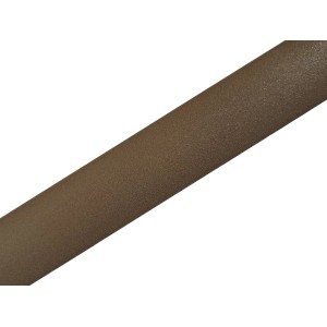 Arcansas Quadrat Profil Fliesenschiene, Alu pulverbeschichtet in Rostoptik, 1,2 x 2,7 x 250 cm.