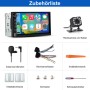 JUNSUN CARPLAY 7 Zoll Doppel DIN Autoradio mit Android Auto IPS Touchscreen 1024x600 Drehknopf Bluetooth FM_10
