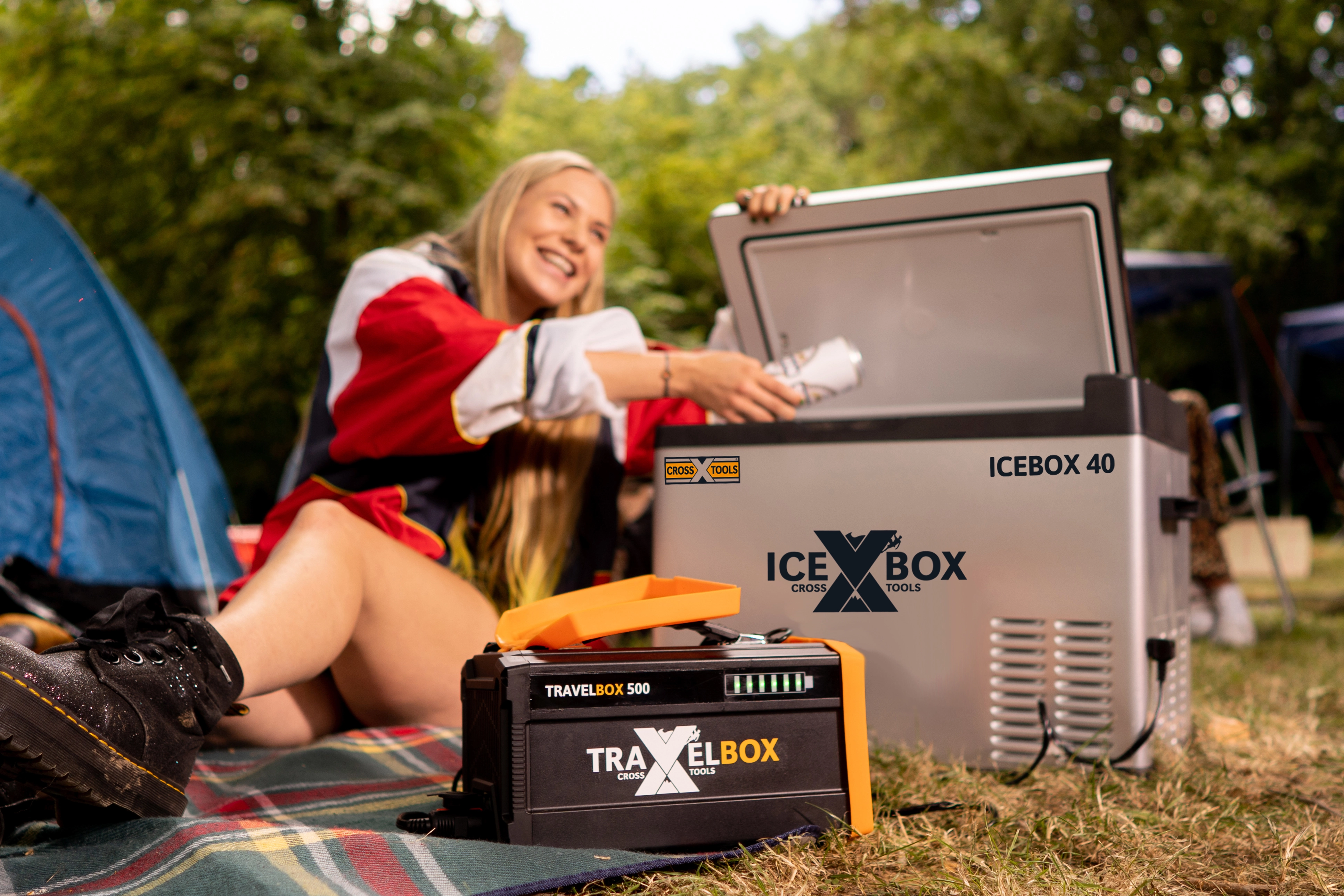 Cross Tools Kompressor-Kühlbox Icebox 40 kaufen bei OBI