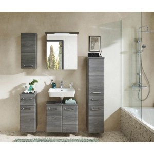 Pelipal Waschbeckenunterschrank Quickset 328 Graphit 60 cm