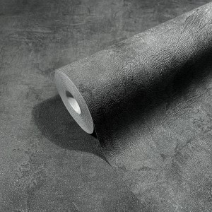 Rolle Marburg Vliestapete Loft Superior 5 in Anthrazit mit Struktur.
