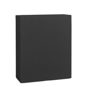 Anthrazit Pflanzwerk® Pflanzkübel Divider, 72x60x25 cm, aus robustem Fiberglas-Steingemisch.