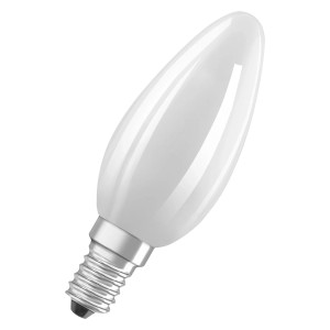 Osram LED-Leuchtmittel E14 Kerzenform B40 Warmweiß 2,2 W 470 lm 10,1 x 3,5 cm