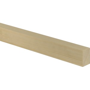 Flachleiste Fichte 29 mm x 40 mm x 2400 mm