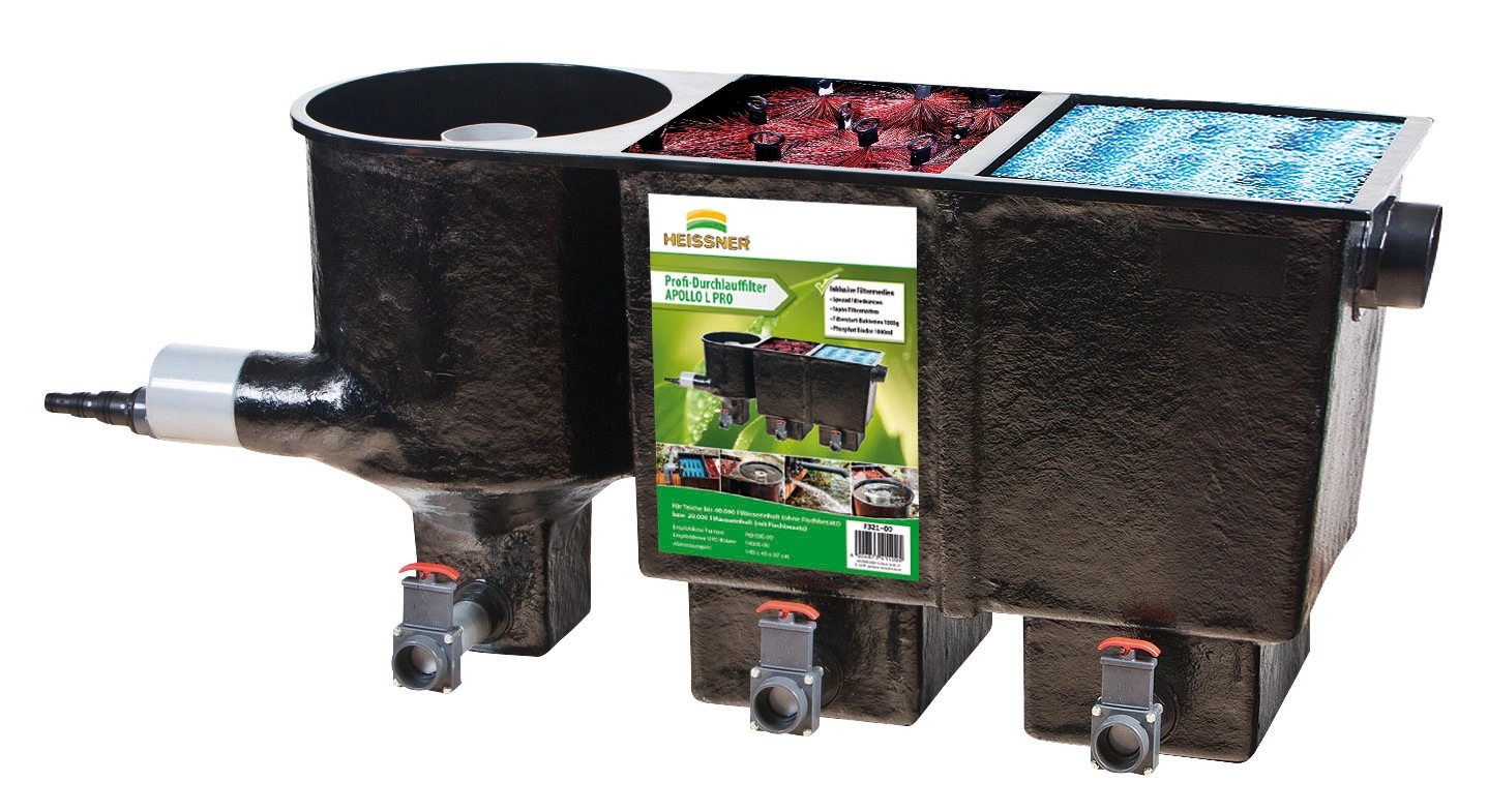 Heissner Durchlauffilter Apollo L Pro für Teiche bis 40.000 l (ohne