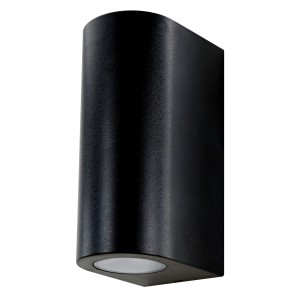 E2 Elektro Wandleuchte ATIKA up-down GU10 IP44 Anthrazit