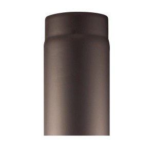 Firefix Rauchrohr Ø 150 mm 25 cm Schwarz
