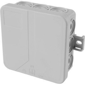 Spelsberg Abzweigdose i 12-L IP55, 85x85x37mm, für Feuchtraum-Installation.