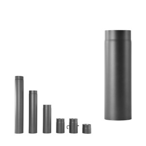 Bertrams Ofenrohr Senotherm® UHT-Hydro Ø 120 mm 2 mm 50 cm Gussgrau