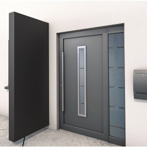 Gutta Seitenteil BS passend zu Rechteckvordach BS 220 cm x 90 cm