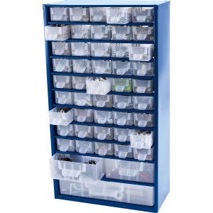 LUX Stahlmagazin 48 Schubladen Metall