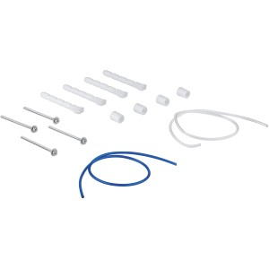 Grohe Verlängerungs-Set 70 mm für Spülkasten, bestehend aus Schrauben, Hülsen und Schläuchen.