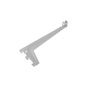 Konfektionsträger, silberfarben, 33 cm, aus Stahl für Kleiderstangen im Kleiderschrank.