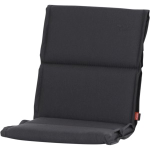 Graue Siena Garden Sesselauflage Stella, 96x46x3 cm, für Dining-Sessel.
