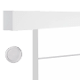 Novadoors Holzschiebetür-Set Ontario Bianco, Weißlack mit 4 Linien, inklusive Griffmuschel.