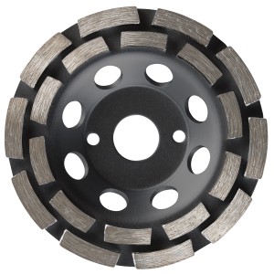 kwb Diamant-Schleifteller Aggreso-Flex, 12,5 cm Durchmesser, für Winkelschleifer.