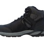 Schwarzer New Balance Sicherheitsstiefel Allsite S3, Größe 40, mit Fiberglas-Zehenkappe und Fersenstütze.