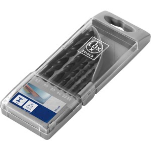 LUX Metallbohrer-Set Comfort, 6-teilig im Kunststoffkoffer. Bohrersets für präzise Bohrungen.