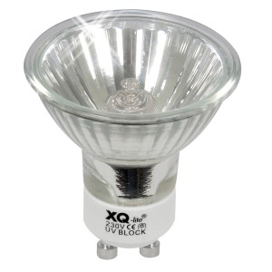 Halogen Reflektorlampe GU10, 35W, Warmweiß, EEK: D. Hochvoltlampe für stimmungsvolle Beleuchtung.