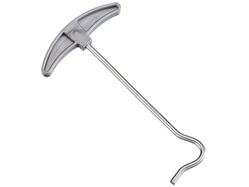 Multifunktions-Campinghammer Edelstahl - Zeltheringe, Flaschenöffner